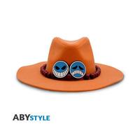 One Piece - Portgas D. Ace Replica - Chapeau - Orange - Onesize - 50% Polyurethane, 50% Nylon