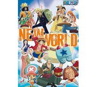 One Piece - Poster - New World Team + 2 St Posterleisten Holz 61 cm schwarz