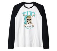 One Piece Princess Vivi Collegic Skull Manche Raglan