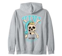 One Piece Princess Vivi Collegic Skull Sweat à Capuche
