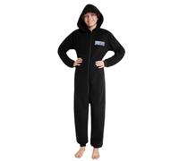 One Piece Pyjama Combinaison Enfant Garcon Surpyjama Garcon Grenouillère en Polaire Onesie Enfant Anime 7-14 Ans (Noir, 7-8 Ans)