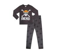 One Piece Pyjama long pour garçons et filles, Noir , 12-13 ans