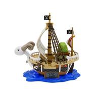 One Piece - Réveil Lumineux Le Vogue Merry 25 cm - Licence Officielle One Piece - Éclairage LED Multicolore - Affichage Digital Heure, Date, Température - USB-C ou 3 Piles AAA - 811634