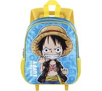 OnePiece Sac à dos à roulettes Monkey Petit Bleu 26 x 34 cm 12,5 L