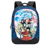 One Piece Sac à dos scolaire 3 compartiments - Collection officielle