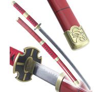 One Piece Sandai Kitetsu Zorro red V1 Epee Sabre Zoro Repliksword