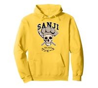 One Piece Sanji Collegic Skull Sweat à Capuche