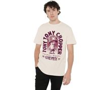 One Piece Season Two Chopper Tonal (Front Print) Unisex T Shirt, Natural, Naturel, L Mixte