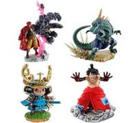 One Piece - Set de 4 figurines One Piece Petitrama Logbox Re Birth Wanokuni Vol. 2 Set 9 cm