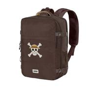 One Piece Skull-Grand Sac à Dos de Voyage Mercury 47x23x33cm, Brun, Capacité 35 L