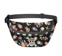 One Piece Skull-Sac Banane Smart, Brun, 32 x 16 cm