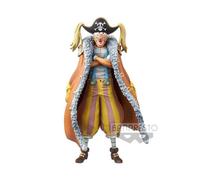 One Piece Stampede Statuette Pvc Dxf Grandline Men Buggy 17 Cm
