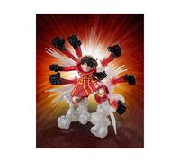 One Piece - Statuette Figuarts Zero Extra Battle Monkey D. Luffy -Gum Gum Hawk Gatling- 19 Cm