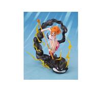 TAMASHII Nations Figurine de combat Nami Lightning Blast Ver. Extra Figuarts Zero 17 cm One Piece