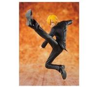 One Piece - Statuette FiguartsZERO Black Leg Sanji 13 cm Noir G