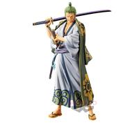 One Piece Statuette Pvc Dxf Grandline Men Wanokuni Vol. 2 Zoro 17 Cm