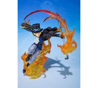 One Piece Statuette Pvc Figuartszero Sabo Fire Fist 19 Cm
