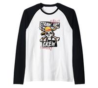 One Piece Straw Hat Crew Manche Raglan