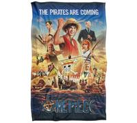 One Piece Straw Hat Crew Plaid Ultra Doux au Toucher Soyeux - 91 x 147 cm