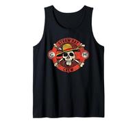 One Piece Straw Hat Crew Skull Débardeur