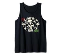 One Piece Straw Hat Crew Stamps Débardeur