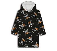 ONE PIECE - straw hat crew - Sweat Poncho Coral Fleece - Taille Adulte