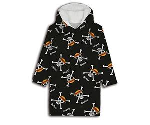 ONE PIECE - straw hat crew - Sweat Poncho Coral Fleece - Taille Adulte