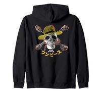 One Piece Straw Hat Jolly Roger Officiellement licencie Sweat à Capuche