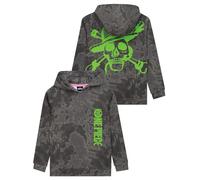 One Piece Sweat Garçon, Anime Pull Enfant Garcon, Anime Hoodie, Gris 9-10 Ans