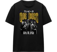 One Piece - T-shirt pour femme TV20606 (M) (Noir)