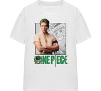 One Piece - T-shirt pour femme TV20614 (L) (Blanc)