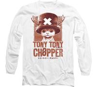 One Piece - T-shirt unie homme/femme manches longues TV20655 (S) (Blanc)