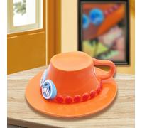 One Piece - Tasse Anime Luffy's Hat - One Piece - Tasse en céramique de qualité supérieure - Cadeau pour Noël, anniversaire, anniversaire de mariage - 250 ml (Ace-01)