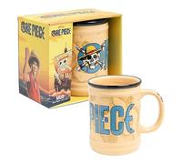 One Piece Tasse en céramique sous licence officielle Netflix, décoration pirate et cadeau, accessoire de bureau pour tous les âges, verres à café et thé pour les fans de la série, 350 ml Paladone