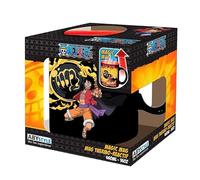 One Piece - Tasse - Luffy Ruffy Vs Kaidou - Effet thermique XL - Tasse à café - Tasse 460 ml - Coffret cadeau
