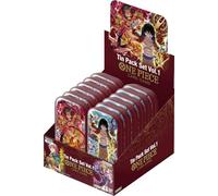 One Piece TCG Tin Pack Set Vol. 1-2 Packs (Art aléatoire)