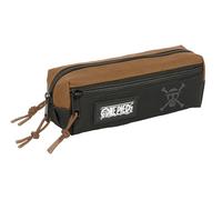 Safta - Trousse triple One Piece Skull - Petite pour enfant - 22 x 6 x 8,5 cm