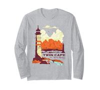 One Piece Twin Cape Reverse Mountain Poster Manche Longue