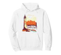 One Piece Twin Cape Reverse Mountain Poster Sweat à Capuche