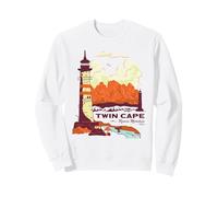 One Piece Twin Cape Reverse Mountain Poster Sweatshirt