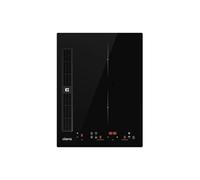 One Plaque à induction et hotte intégrée tactile 2 Foyers-9 niveaux de puissante-460m³/h-4 vitesses et fonction boost-Filtration