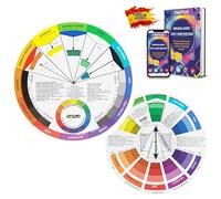 ONE+PLUS 2 roues de couleurs, plateau rotatif de cercles de couleurs, pour peinture, design et maquillage