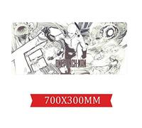 One-Punch Man Punch 700X300Mm Tapis De Souris, Étendu XXL Grand Tapis De Souris De Jeu Professionnel avec Base De 3Mm D'Épaisseur, pour Les C