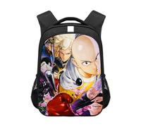 One Punch Man Sac à dos d'école Anime Saitama/Tatsumaki/Genos Sac à dos mignon pour étudiants Sac à dos pour enfants adolescents, type 5, 30.5*16*44cm