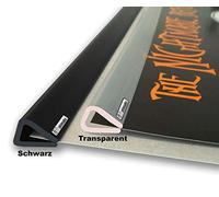 One Punch Man - Saitama & Genos - Poster imprimé - Dimensions : 61 x 91,5 cm + 2 barres d'affiche en plastique de 62 cm - Noir