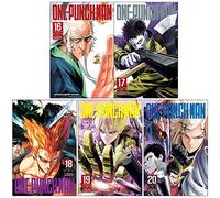 One-Punch Man Series Vol 16-20 Collection 5 Books Set By Yusuke ONE & Murata