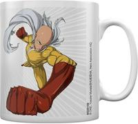 One Punch Man - Tasse à café "Saitama Vs Boros" PM2853 (Taille unique) (Blanc)