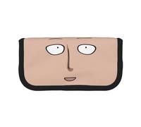 One Punch Man Trousse à crayons Saitama/Tatsumaki/Genos Anime Grande capacité Sac à crayons Sac à crayons Anime Étudiants Sac de papeterie, Type 4, 19*9*5CM