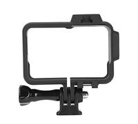 One R Boitier,Coque Étanche Et Accessoires De Protection Plastique Noir Anti Vibration Sports Camera Multifonction Cold Shoe Port Extension Protection Frame pour Insta3