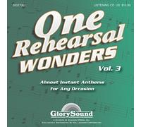 One Rehearsal Wonders, Volume 3 - Mixed Choir - CD